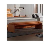 Tabouret de chevet italien minimaliste léger de luxe moderne rangement pour vêtements haut de gamme canapé banc long ottoman pour chambre à coucher salon ge meubles d'appoint