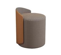 Tabouret de coiffeuse avec dossier, pivotant à 360°, design ergonomique pour une assise confortable dans la chambre ou le dressing
