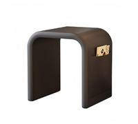 Tabouret de coiffeuse doux et capable de maquillage pour filles B moderne léger luxueux résistant aux déchirures et confortable tabouret de maison en couleur noire