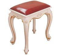 Tabouret de coiffeuse élégant à motif floral - Chaise de coiffeuse sans accoudoirs pour maquillage, tabouret de maquillage élégant pour chambre à coucher, siège de coiffeuse chic avec moulures