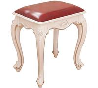 Tabouret de coiffeuse élégant à motif floral - Chaise de coiffeuse sans accoudoirs pour maquillage, tabouret de maquillage élégant pour chambre à coucher, siège de coiffeuse chic avec moulures
