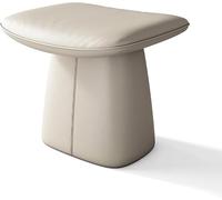 Tabouret de coiffeuse en bois massif avec tapis de selle - Polyvalent pour chambre à coucher ou banc de piano