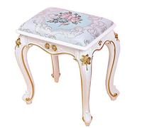 Tabouret de coiffeuse ottoman rembourré avec repose-pieds rembourré, facile à assembler, table basse polyvalente et siège de piano pour chambre à coucher et salon