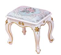 Tabouret de coiffeuse ottoman rembourré, banc de coiffeuse polyvalent, table basse/siège facile à assembler, repose-pieds pour piano élégant, décoration d'intérieur
