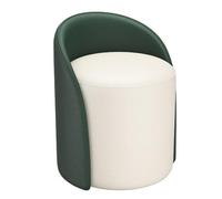 Tabouret de coiffeuse pivotant à 360° - Repose-pieds ronds pour salle de maquillage, chambre à coucher, salle d'étude