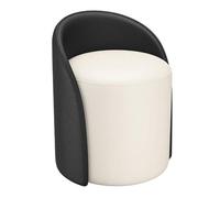 Tabouret de coiffeuse pivotant avec repose-pieds pour maquillage, coiffeuse et salle d'étude