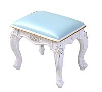 Tabouret de coiffeuse rembourré rembourré pour maquillage et repose-pieds pour piano - Assemblage facile - Table basse/siège polyvalent pour décoration d'intérieur