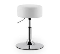 Tabouret de coiffeuse Tonia Blanc