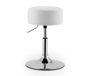 Tabouret de coiffeuse Tonia Blanc