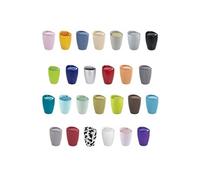 WENKO Tabouret de Salle de Bain Mod. Candy | Hocker Design Gris avec Rangement et Wäschesack | Pratique et Confortable en Plastique ABS | DIM (Ø x h) 36 x 50,5 cm | Couleur Gris Sac Noir