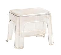 Tabouret de douche - Banc de salle de bain portable avec rangement, idéal pour les personnes âgées, cuisine, table de chevet et coin de coiffeuse - Solution peu encombrante pour un usage domestique