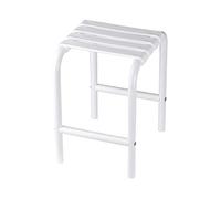 Tabouret de douche blanc - 335 x 385 x 485 mm - Pellet ASC