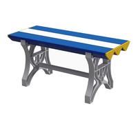 Tabouret de douche en plastique ABS - Capacité de charge de 500 kg - Banc étanche pour piscine, station balnéaire, écoles et vestiaires d'usine - Design polyvalent