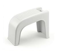 Tabouret de Douche et Pédicure，Support Manucure Pied Plastique Antidérapant Petit Tabouret Multifonction pour se Raser Les Jambes, Prendre Un Bain, Faire Une Manucure, Beige