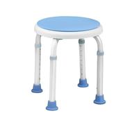 Tabouret de douche - HENGMEI - Modèle A - Pivotant 360° - Hauteur réglable - Antidérapant