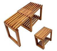Tabouret de douche rétractable, portable et robuste, idéal pour la salle de bain et la cuisine, peu encombrant, design léger pour un rangement facile et pratique