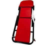 Tabouret de garage réglable, siège d'établi pliable, chaise de mécanicien noir pour réparation automobile, atelier, rangement d'outils, design robuste et confortable