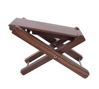 Tabouret de Guitare en Bois, Repose-Pieds de Guitare Classique se Pliant avec pédale en Bois Massif pour Guitare antidérapante