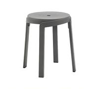 Tabouret de Jardin 4 Pieds Empilable Nardi Regeneration Stack Mini 40357.25.000 Gris