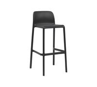 Tabouret de Jardin 4 Pieds Empilable Sans Accoudoirs Nardi Faro 40346.02.000 Antracite