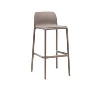 Tabouret de Jardin 4 Pieds Empilable Sans Accoudoirs Nardi Faro Mini 40347.10.000 Tortora