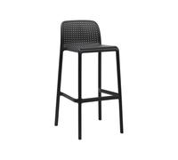 Tabouret de Jardin 4 Pieds Empilable Sans Accoudoirs Nardi Lido 40344.02.000 Antracite