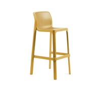Tabouret de Jardin 4 Pieds Empilable Sans Accoudoirs Nardi Net Stool 40355.56.000 Senape