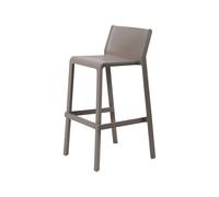 Tabouret de Jardin 4 Pieds Empilable Sans Accoudoirs Nardi Trill Stool 40350.10.000 Tortora