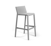 Tabouret de Jardin 4 Pieds Empilable Sans Accoudoirs Nardi Trill Stool Mini 40350.03.000 Grigio