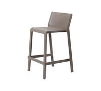 Tabouret de Jardin 4 Pieds Empilable Sans Accoudoirs Nardi Trill Stool Mini 40353.10.000 Tortora