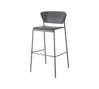 Tabouret de Jardin 4 Pieds Empilable Sans Accoudoirs Scab Lisa Technopolymère 2867 VA 81 Anthracite