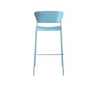 Tabouret de Jardin 4 Pieds Empilable Sans Accoudoirs Scab Lisa Technopolymère 2867 VO 63 Bleu avio