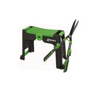 Tabouret de jardin, Agenouilloir avec rangement, Cisaille à haies Ribiland PRCHT64 - 64 cm manches télescopiques