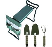Tabouret de jardin avec outils - AIDAPT - design intelligent - pliable - rembourré