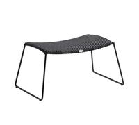 Tabouret de jardin Breeze powder-coated steel base