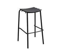 PROLOISIRS Tabouret de jardin haut empilable Perfect - graphite 50 x 79 x 46 cm Graphite