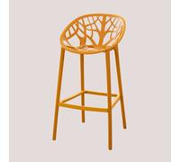 Tabouret De Jardin Haut En Polypropylène Ores Moutarde ¿75 Cm Multicolore