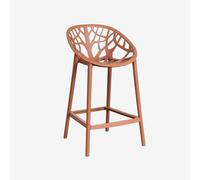 Tabouret De Jardin Haut En Polypropylène Ores Rouille ¿65 Cm