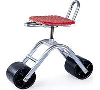 Tabouret de Jardin Roulant, SièGe de Jardin Pliable, GenouillèRe de Jardin Mobile pour Les Travaux des Champs et Le Jardinage des Personnes âGéEs(lialunA1-2)