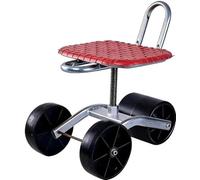 Tabouret de Jardin Roulant, SièGe de Jardin Pliable, GenouillèRe de Jardin Mobile pour Les Travaux des Champs et Le Jardinage des Personnes âGéEs(sanlunB1-1)