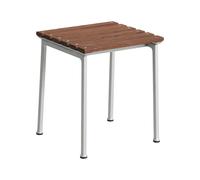 Tabouret de jardin Traverse aluminium base
