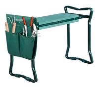 Tabouret de jardinage - HENGMEI - Agenouilloir pliable - Capacité 150kg - 4 poches de rangement - Design léger