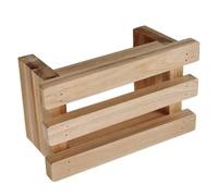 Tabouret de Maison en Bois pour Garçon Fille, Marchepied Stable et Solide | Assise Bois et Mousse, Bords Lisses sans Bavure, pour Coin Étude, la Cuisine et Lecture
