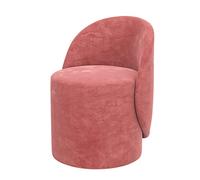 Tabouret de maquillage avec dossier - Élégant fauteuil rotatif pour chambre et dressing - Idéal pour les professionnels de la beauté et du maquillage