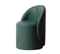 Tabouret de maquillage avec dossier - Élégant fauteuil rotatif pour chambre et dressing - Idéal pour les professionnels de la beauté et du maquillage