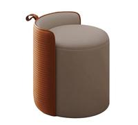 Tabouret de Maquillage Coiffeuse siège Confortable en éponge for Chambre, Dressing, Salon,Bureau,Chambre Style Minimaliste Moderne, Disponible dans Une Gamme de Couleurs(Orange)