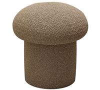 Tabouret de maquillage en velours kaki - Chaise de maquillage moderne pour coiffeuse - Multifonctionnel - Grande taille - Tabouret de maquillage élégant sans roulettes - Accessoire de coiffeuse