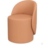 Tabouret de maquillage haut de gamme avec dossier rotatif et élégant 40 x 40 x 67 cm confortable pour chambre à coucher Design moderne et support ergonomique