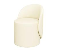 Tabouret de maquillage haut de gamme avec dossier simple pivotant pour décoration de chambre à coucher, design moderne, couleur B, taille 40 x 40 x 67 cm, parfait pour coiffeuse
