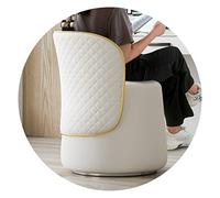 Tabouret de maquillage moderne et créatif pour chambre à coucher - Chaise à dossier élégante pour filles, usage domestique, 47 x 47 x 70 cm, design confortable et chic pour coiffeuse ou coiffeuse